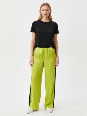 Haider Ackermann Silk Pants Apple Green Sz 40